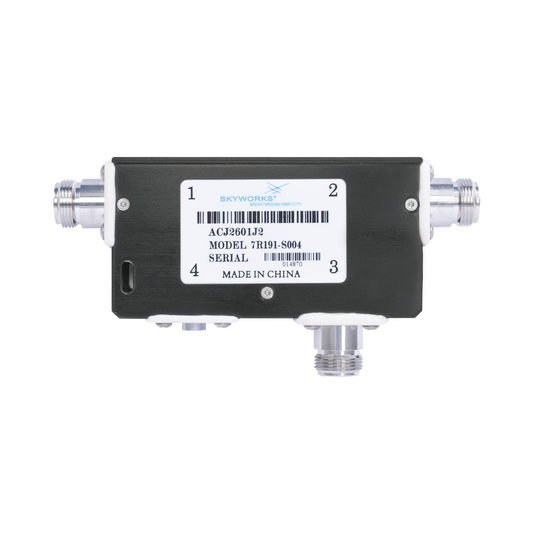 Circulador para 440-450 MHz, 100 Watt, Conectores N Hembra.