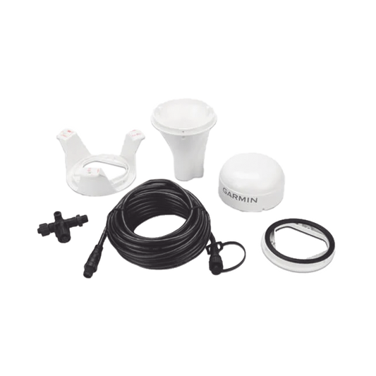 Antena Marina GPS 24xd / Conexión por medio de red NMEA 2000 / Peso 201 g / Cable 6 m / Rango de Temperatura -30 a 80 °C / Material Aleación de Plástico IPX7 / Alimentación 9-32 V CC / Precisión < 1 m CEP