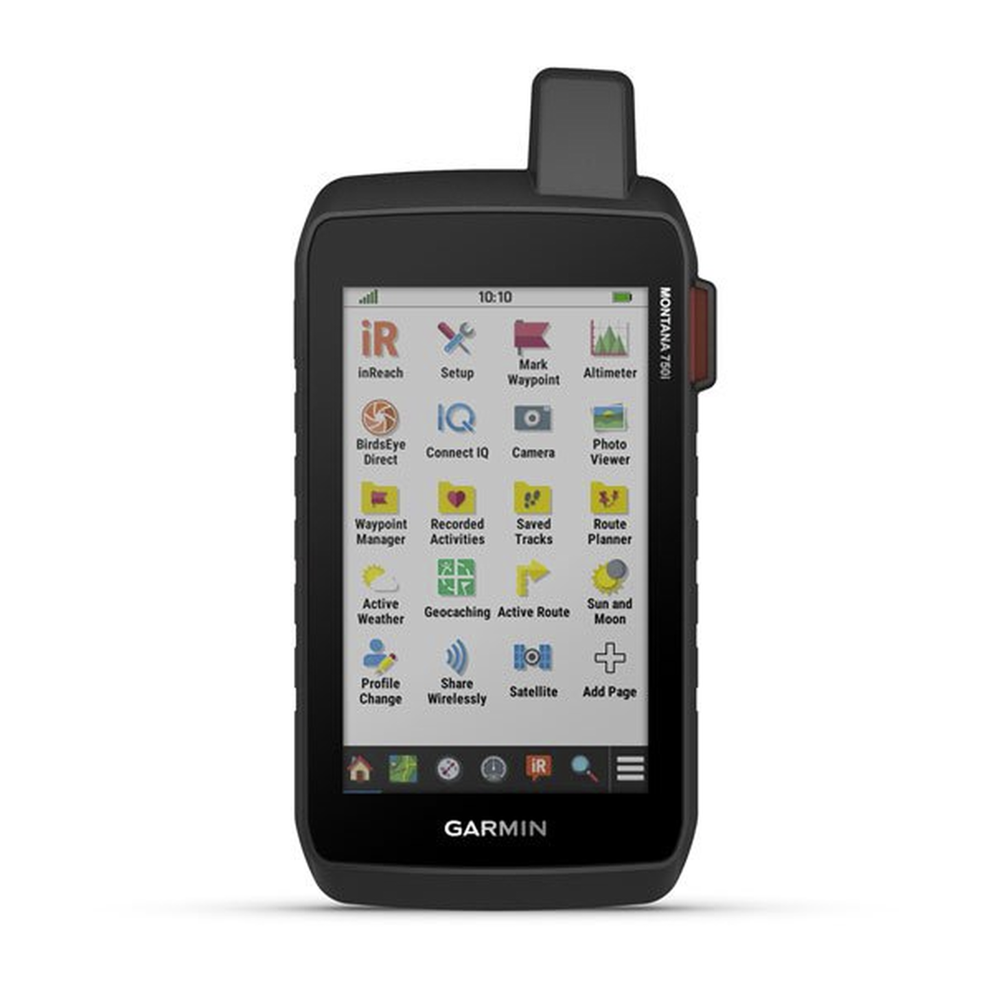 Navegador GPS portátil Montana® 750i con pantalla táctil, tecnología inReach® y cámara de 8 megapíxeles