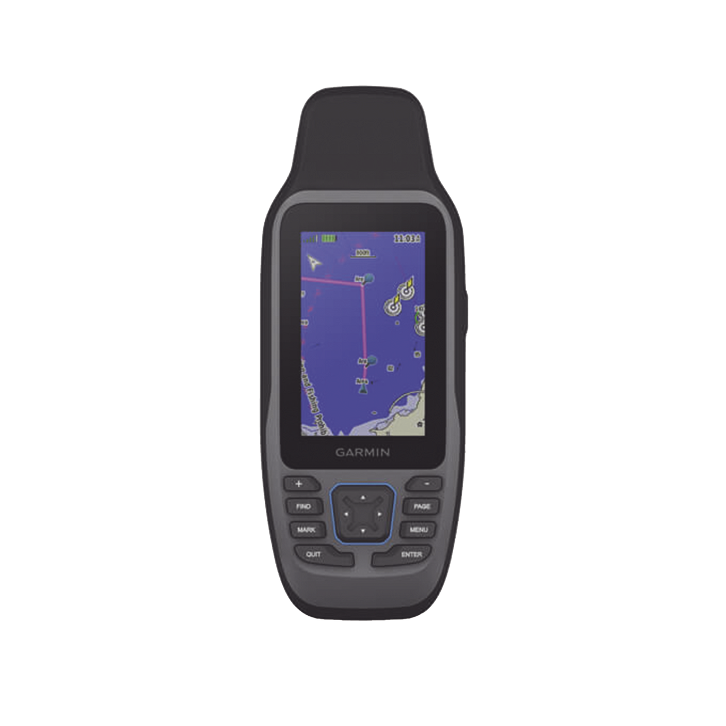 GPS Portátil GPSMAP 79sc / Resistente al Agua IPX7 / Pantalla a Color de Alta Resolución / Flotante / Brújula Electrónica de 3 Ejes / Hasta 19 Horas de Batería / Compatible con GPS, GLONASS, Galileo, QZSS y SBAS / Memori