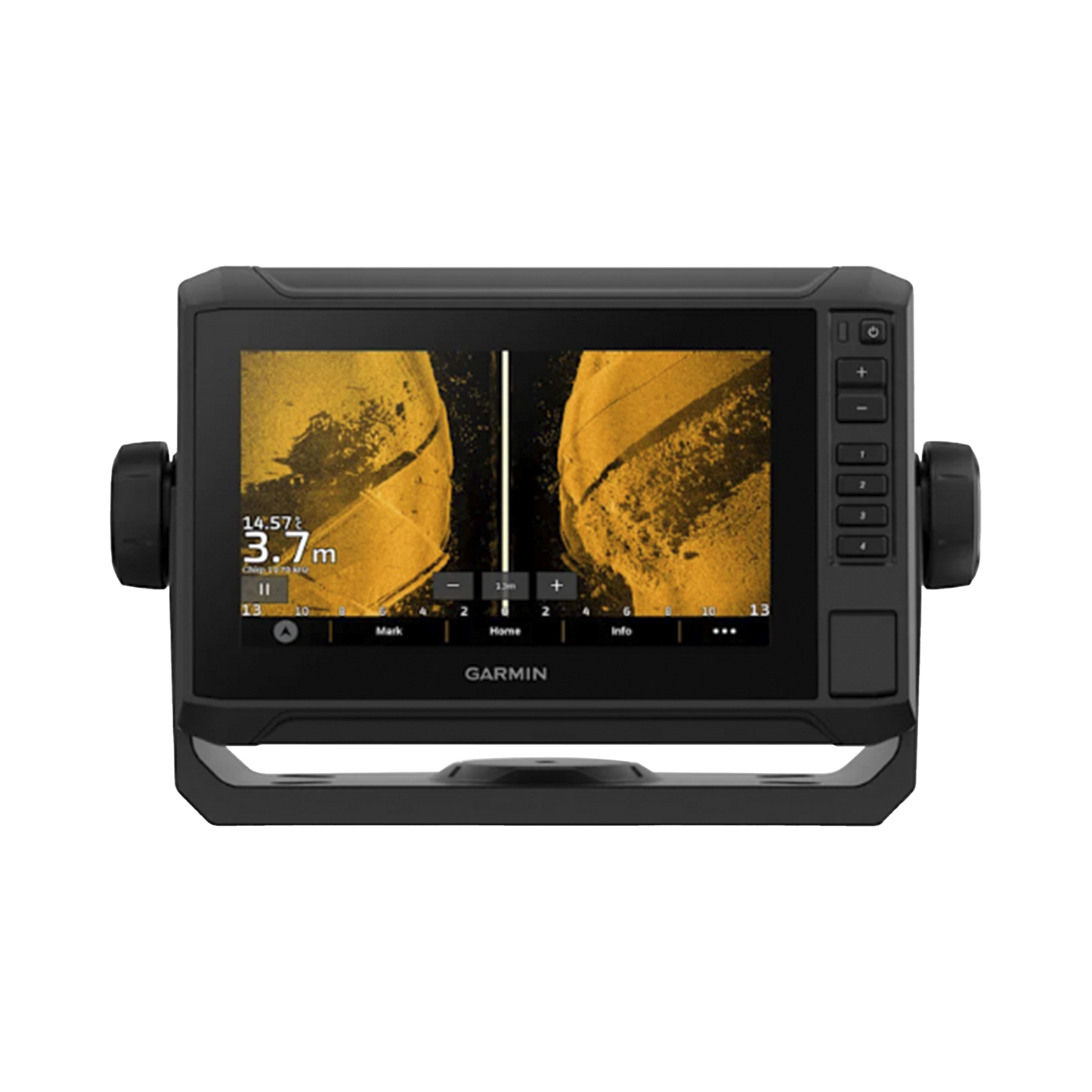 Plotter de Navegación ECHOMAP™ UHD2 de 7" / Pantalla Táctil WVGA 7" / GPS Multibanda y Multiconstelación / Compatible con AIS y DSC / Sonda CHIRP Integrada / ClearVü y SideVü / Resistencia al Agua IPX7 / Cone