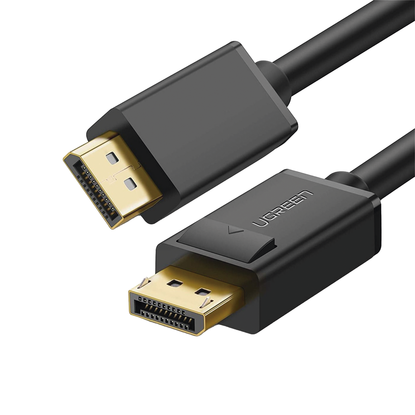 Cable DisplayPort 1.2 Macho a Macho | Longitud 5m | Versión DP1.2 | Soporta 4K@60Hz; 2K@144Hz | Soporta 3D | Color profundo de 8 y 10 bits | Blindaje Interno Múltiple | Cobre Estañado 28AWG | Botón de Liberación.