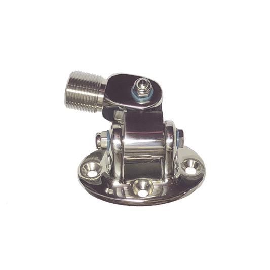 Montaje de acero inoxidable ovalado, con rosca estándar 1" x 14 hilos