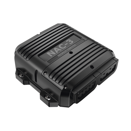 Computadora de Piloto Automático NAC-3 para Embarcaciones Mayores a 10 Metros / Salida de Alta Corriente / Tecnología Virtual Rudder Feedback / Compatible con NMEA 2000 y NMEA 0183 / Continuum Steering