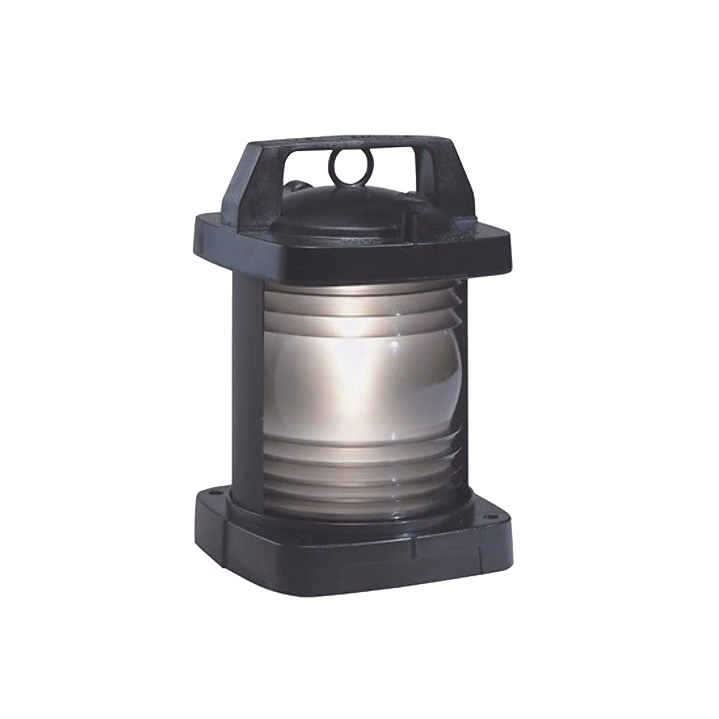 Luz de popa blanca con lente tintado en gris