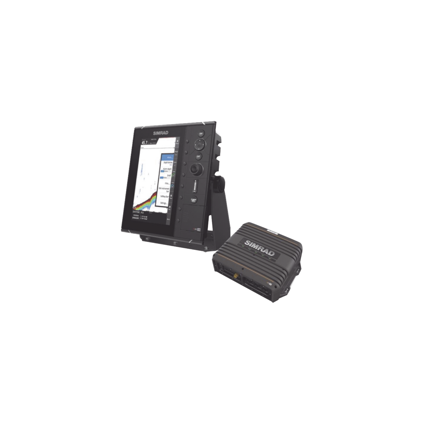 S3009 + S5100 Sonda expandida para transductores duales: el kit incluye S3009 sonda de eco de navegación de 9 "y módulo de sonda S5100.