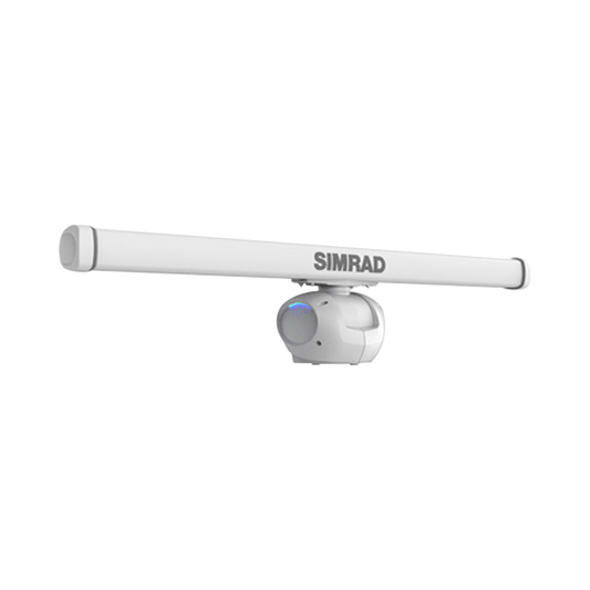 Radar HALO® 2006 / Tecnología de Compresión de Pulsos Avanzada / Detección de Peligros y Tormentas / Rango de 6 m a 72 mn / Potencia de 50W / Compatible con Chartplotters Simrad® / Modos Preestablecidos / Segu