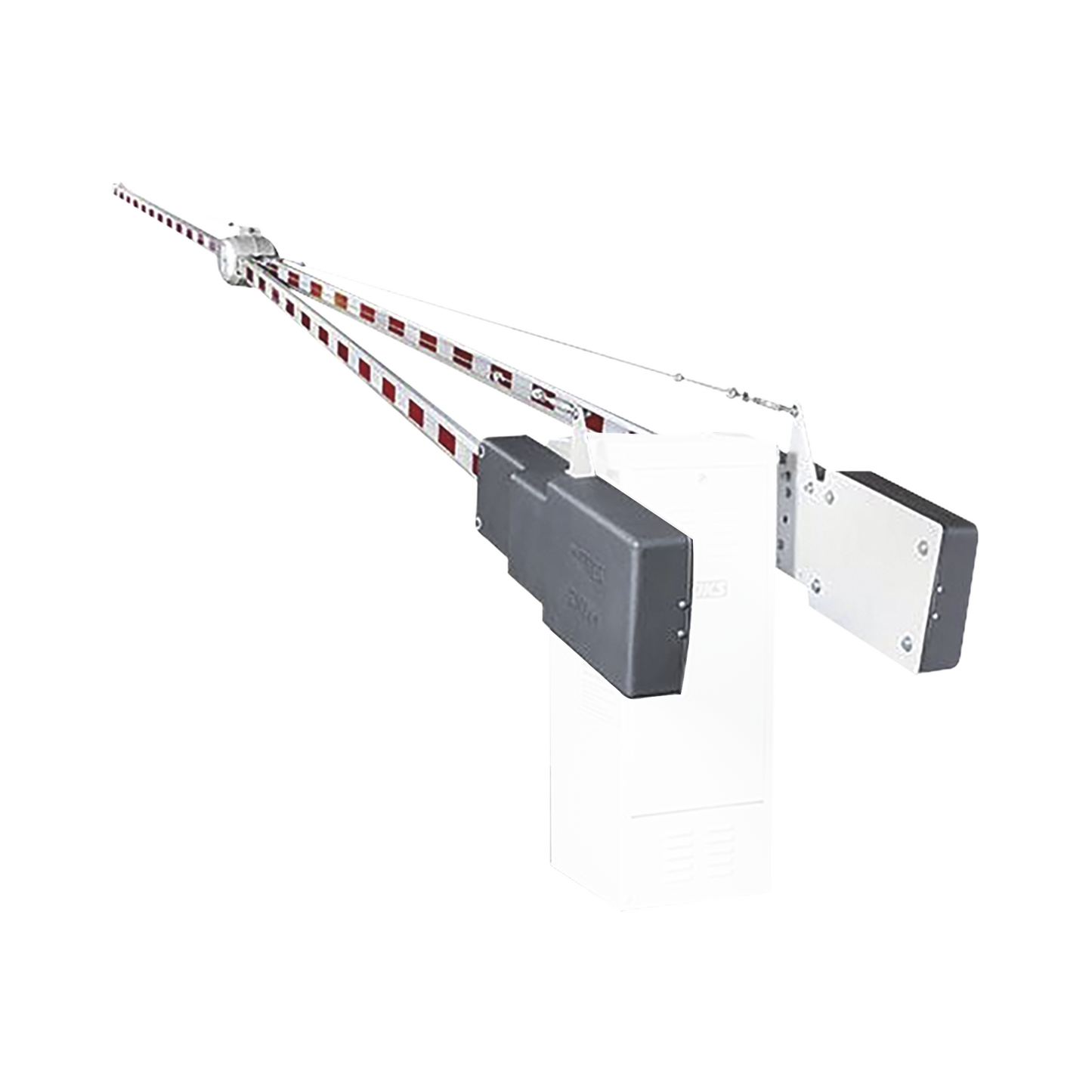 Brazo Octogonal de Aluminio de 3 Piezas / Longitud 20 pies / Solo Compatible con Barrera 1602