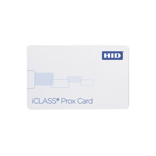 Tarjeta Dual PROX/ iCLASS 32k bit (Applicación) Delgada / Garantía de por Vida