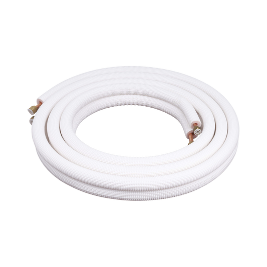 Kit de tubería / 1 / 4" y 5 / 8 " / Capacidad para minisplit AUFIT / 2 a 3 Toneladas / Cinta aislante / Accesorios / Longitud de 4 metros