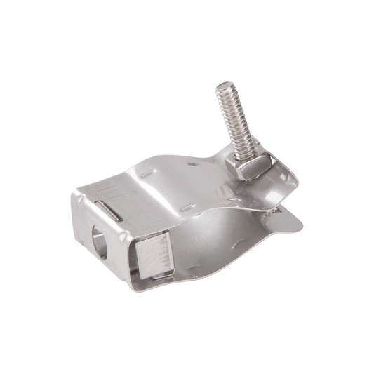 Paquete de 10 Sujetadores Tipo Mariposa Para Cable Coaxial de 2-1/4 y Guía Elíptica 37