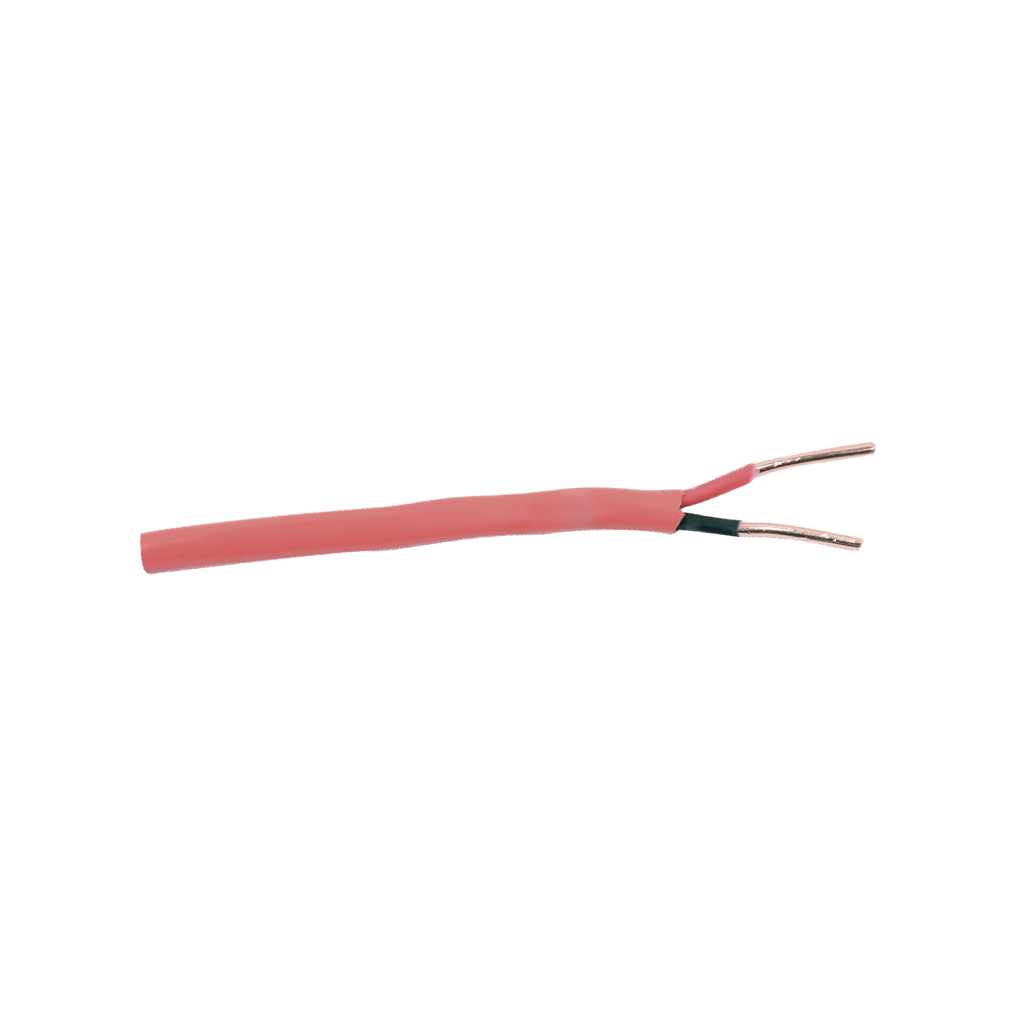 Carrete de Alambre de 305 Metros / 2 x 14 AWG / Riser / Tipo FPLR-CL3R / Color Rojo / Para Aplicaciones en Paneles de Detección de Incendio y Sistemas de Evacuación