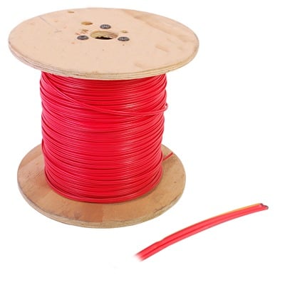 Carrete de Alambre de 305 Metros / 2 x 16 AWG / Riser / Tipo ZIP FPLR-CL3R / Para Aplicaciones en Sistemas de Detección de Incendio y Sistemas de Voceo
