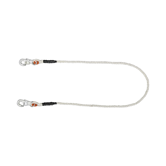 Cables de Protección con Cuerda de Polipropileno de 9/16'' Seguro Doble (Línea de Vida)