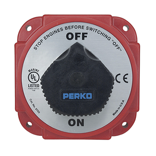 Switch Selector de Batería y Alternador On / Off de Servicio pesado, para Sistemas Eléctricos Marinos