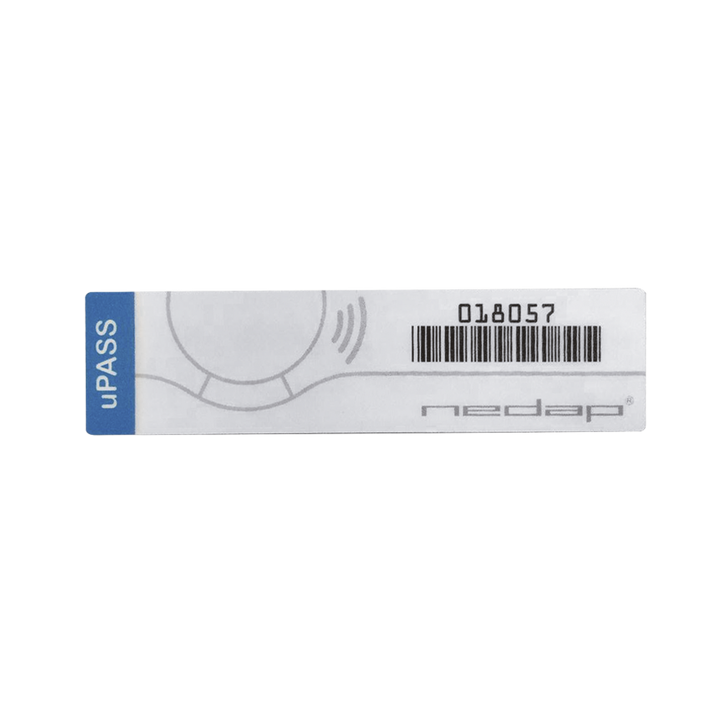 Tag para cristal Gen 2 UHF Windshield Tag Tamperproof ( 26 Bits, Código de sitio y numeración Personalizado )