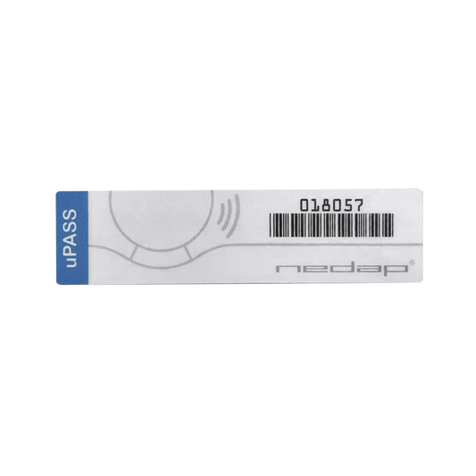 Tag para cristal Gen 2 UHF Windshield Tag Tamperproof ( 26 Bits, Código de sitio y numeración Personalizado )