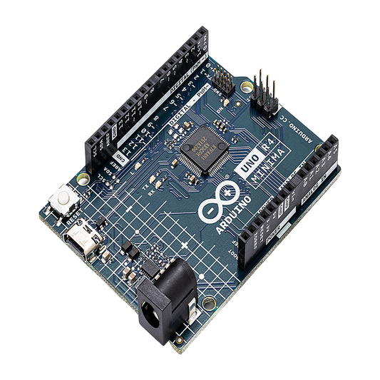 Arduino UNO REV4 MINIMA / Ideal para proyectos embebidos / Convertidor digital a analógico DAC / ADC de 14 Bits / RTC / USB Tipo C