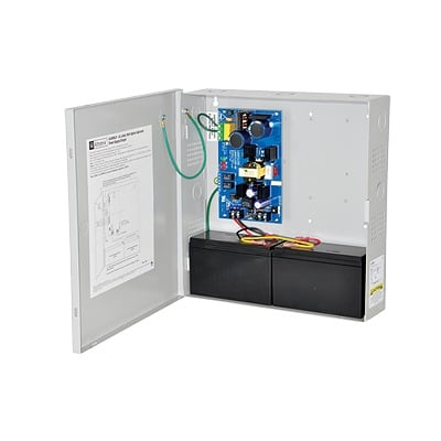 12 ó 24 Vcc @ 4 A o 3A / fuente de alimentación / 1 salida / capacidad de baterías de respaldo / Requieren baterías.