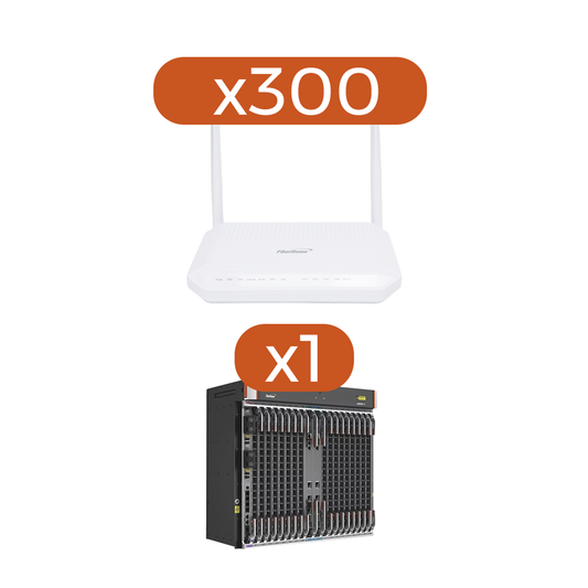 Kit 300 ONT´S HG6143D + 1 OLT AN6000-17