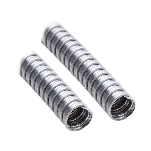 Tubo Flexible de 4" (100 mm) en Acero Galvanizado. Rollo con 10 m.