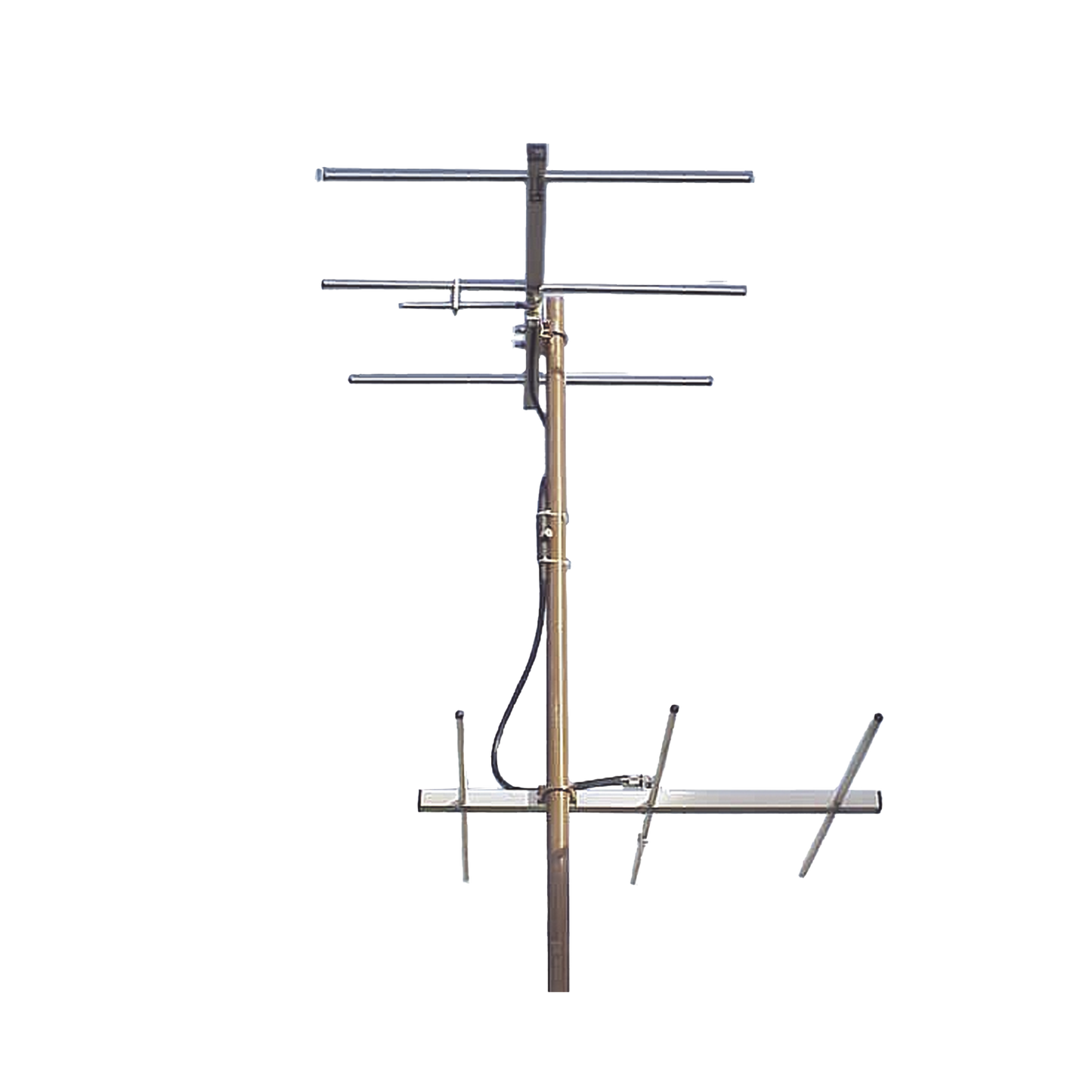 Juego de 2 antenas bidireccionales, 3 elementos, 3 dB, Canal 13