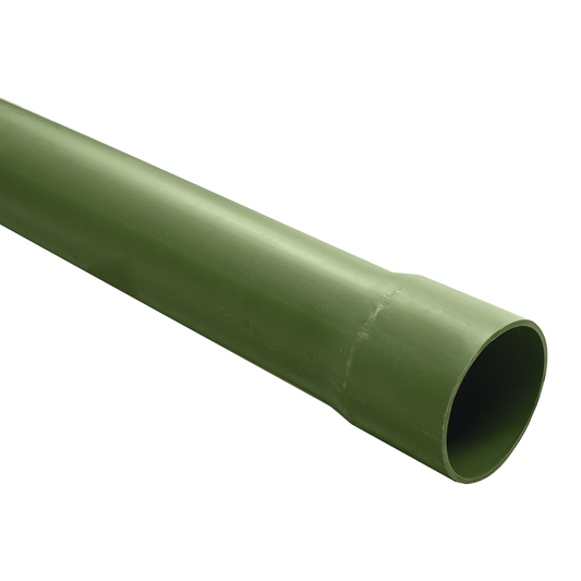 Tubo PVC Conduit pesado de 1 1/2" (38 mm) de 3 m.