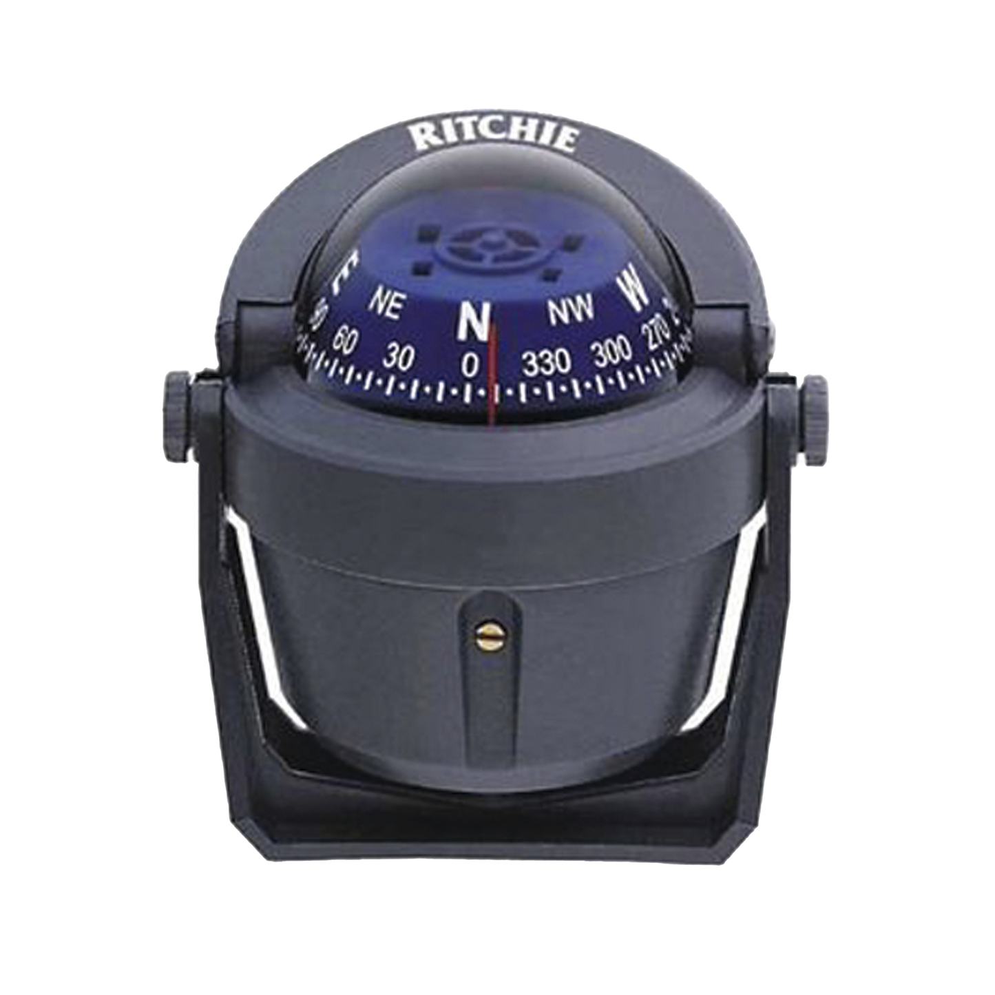 Brújula serie Sport en color gris, con iluminación nocturna color verde.