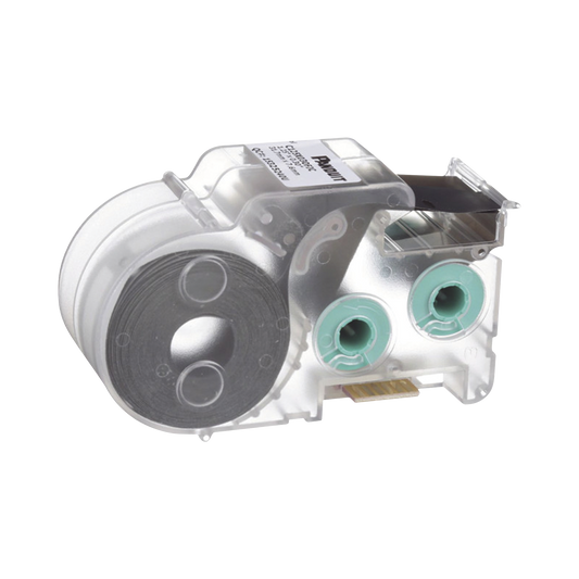 Casete de 150 Etiquetas Adhesivas, Para Identificación de Marcadores de Cable, Rack o Gabinetes, 50.8 x 25.4 mm, Color Blanco