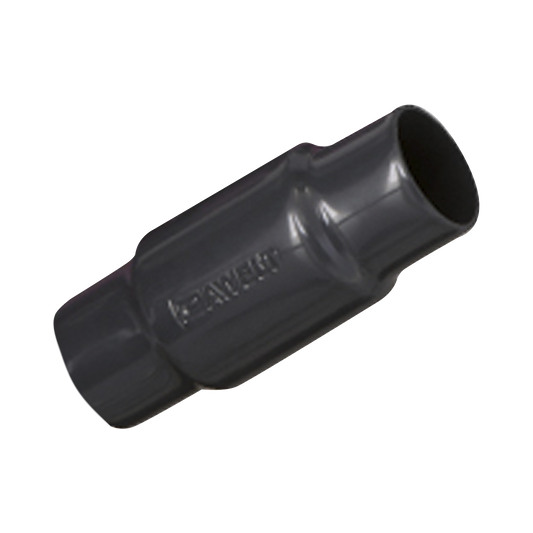 Cople de Aluminio con Recubrimiento Exterior de Pvc e Interior de Uretano Purpura para Conduit de 3/4" (19 mm).
