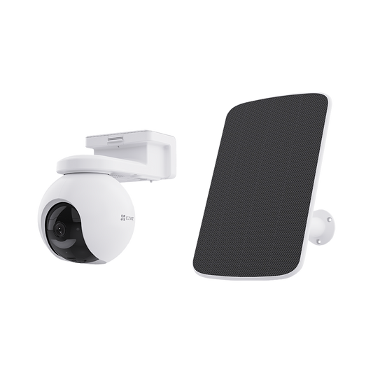 Kit de Cámara de Batería Recargable 10400mAh y Panel Solar / Wi-Fi / Incluye 1 pieza de CS-CB8 y 1 Pieza de Panel Solar