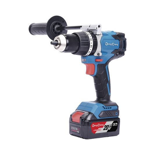 Rotomartillo / Taladro Inalámbrico sin carbones de 20V, incluye 2 Baterías de 4.0Ah, Cargador y Maletín.