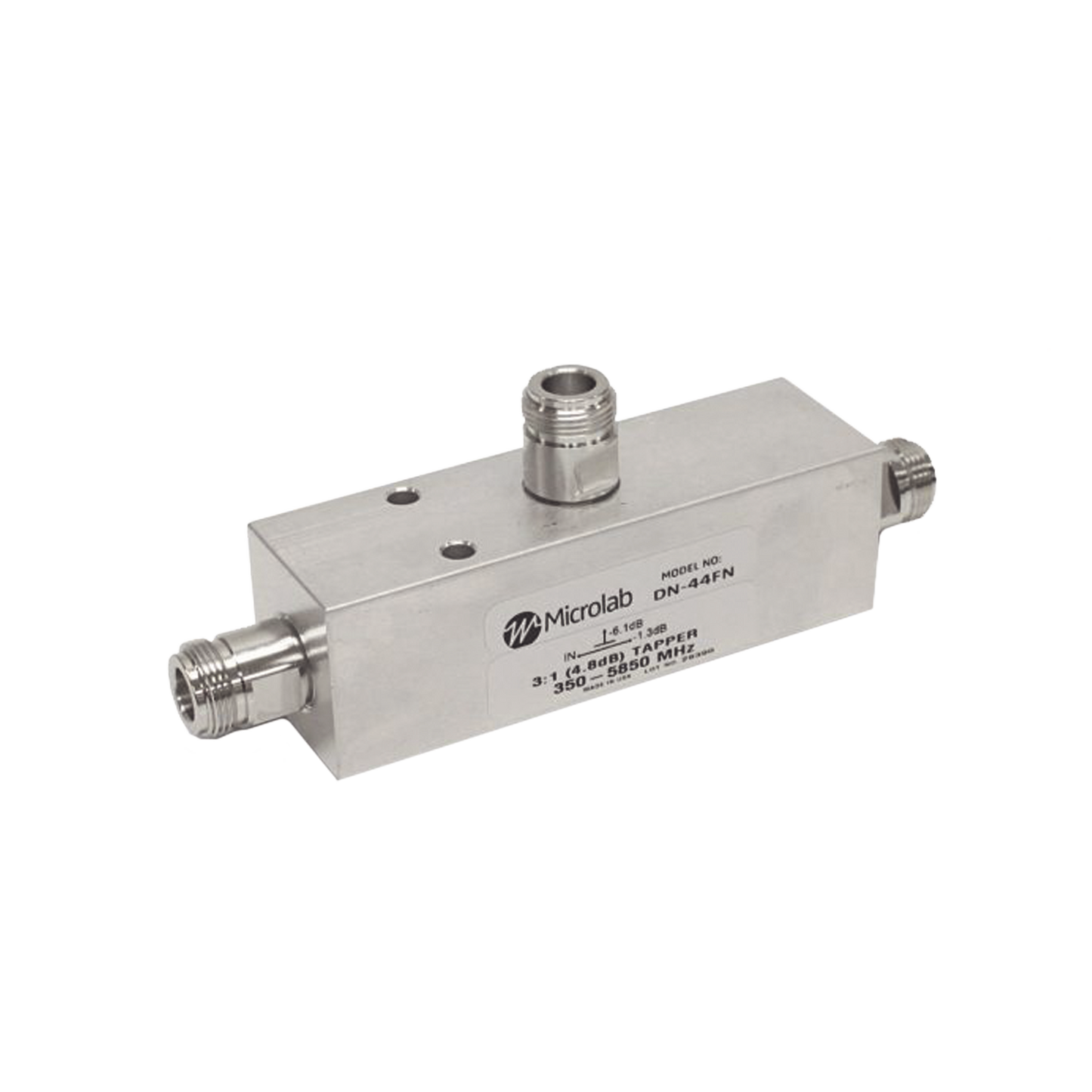 SEPARADOR 30dB (1000:1) Tap 350-5930MHz 500W -161dBc TIPO N IP67 .