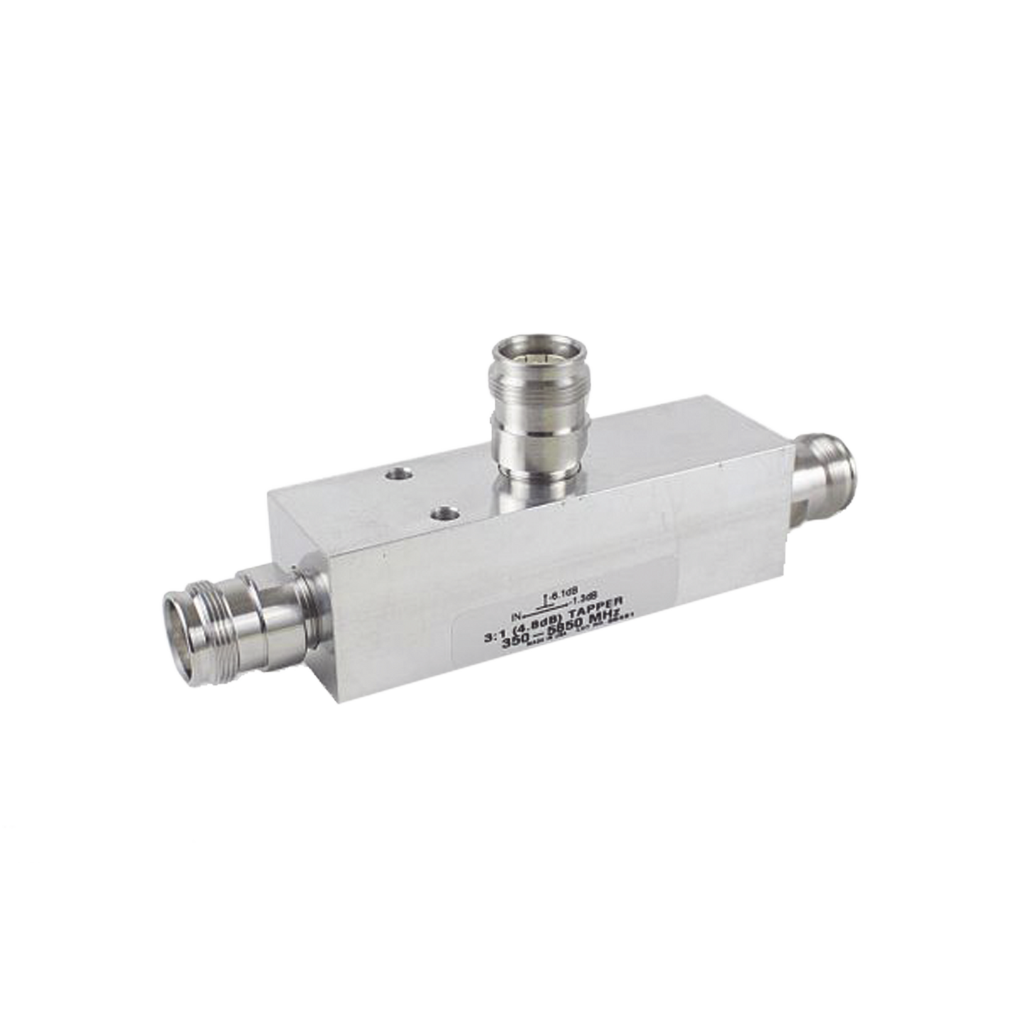 SEPARADOR 13dB (20:1) Tap 350-5930MHz 500W -161dBc 4.3-10 IP67 .