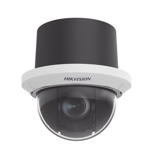 PTZ IP 8 Megapixel / 25X Zoom / Uso en Plafon / IP54 / DARKFIGHTER / ACUSENSE (Evita Falsas Alarmas) / WDR 120 dB / Audio y Alarmas I/O / HLC / EIS / PoE+ / Micro SD