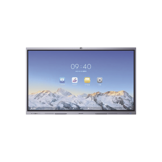 Pantalla Interactiva Touch de 86" Android 13 / Google Suite Preinstalado con Certificación EDLA / Cámara Web 8 MP / Resolución 4K / Bocinas Integradas / Entradas HDMI y VGA / Incluye 2 Lápices para Escribir