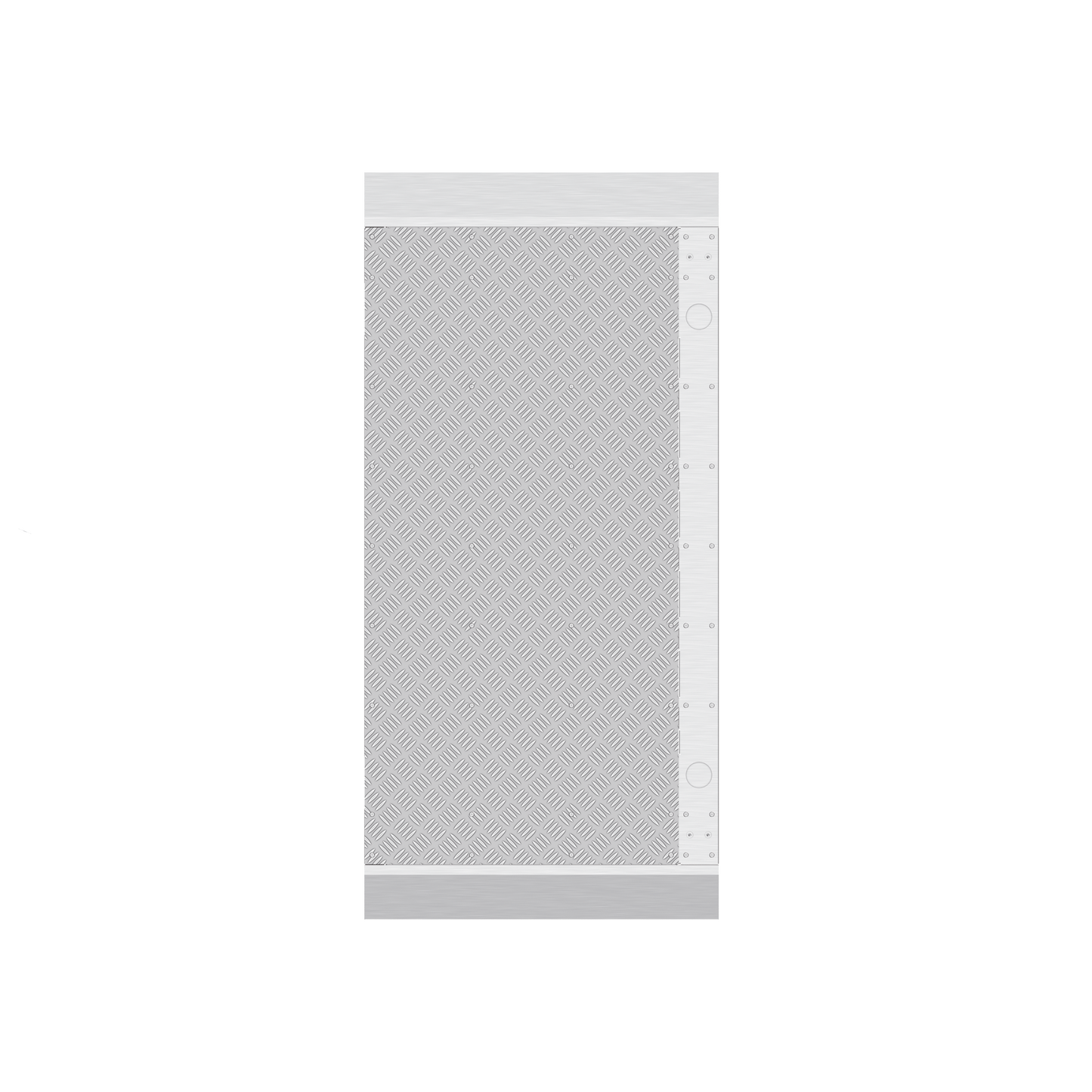 Base ADICIONAL para Torniquetes de la Serie DS-K3B631 / Añade 1 Carril de 65 cms / Requiere DS-K3B631TX-BASE650-S