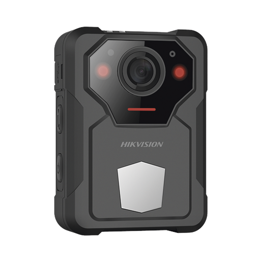 Body Camera Portátil / Grabación a 2K (4 Megapixel) / Fotos de Hasta 40 Megapixel / IP67 / H.265 / 64 GB de Almacenamiento / Microfono Integrado / GPS