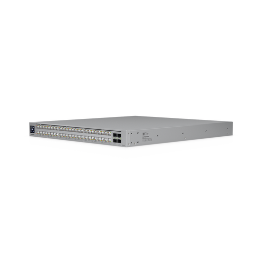 Enterprise Campus 48 PoE, Switch Empresarial Etherlighting™ PoE+++ Capa 3 de 48 Puertos (32 x 10 GbE y 16 x 2.5 GbE) y 4 Puertos SFP28 de 25 G de Alta Disponibilidad