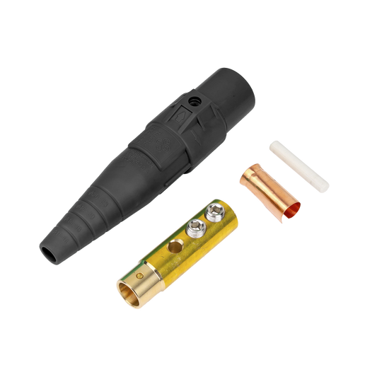Conector camlock 400 AMPERES HEMBRA COLOR NEGRO