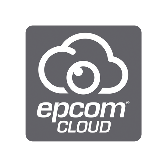 Suscripción Anual Epcom Cloud / Grabación en la nube para 1 canal de video a 2MP con 60 días de retención / Grabación continua