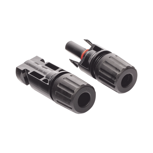 Conector MC-4 para Módulos Fotovoltaicos (conector hembra + conector macho)