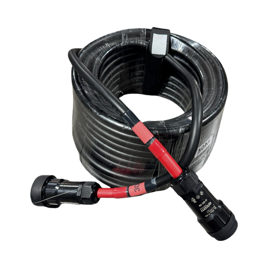 MANGUERA DE AC TIPO SOCAPEX CONECTORES MACHO Y HEMBRA | 30 METROS