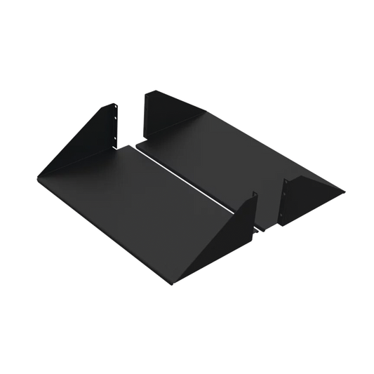 Charola Para Soportar Equipos en Rack de 19in, Frontal y Posterior, Capacidad de 136 Kg, 3UR