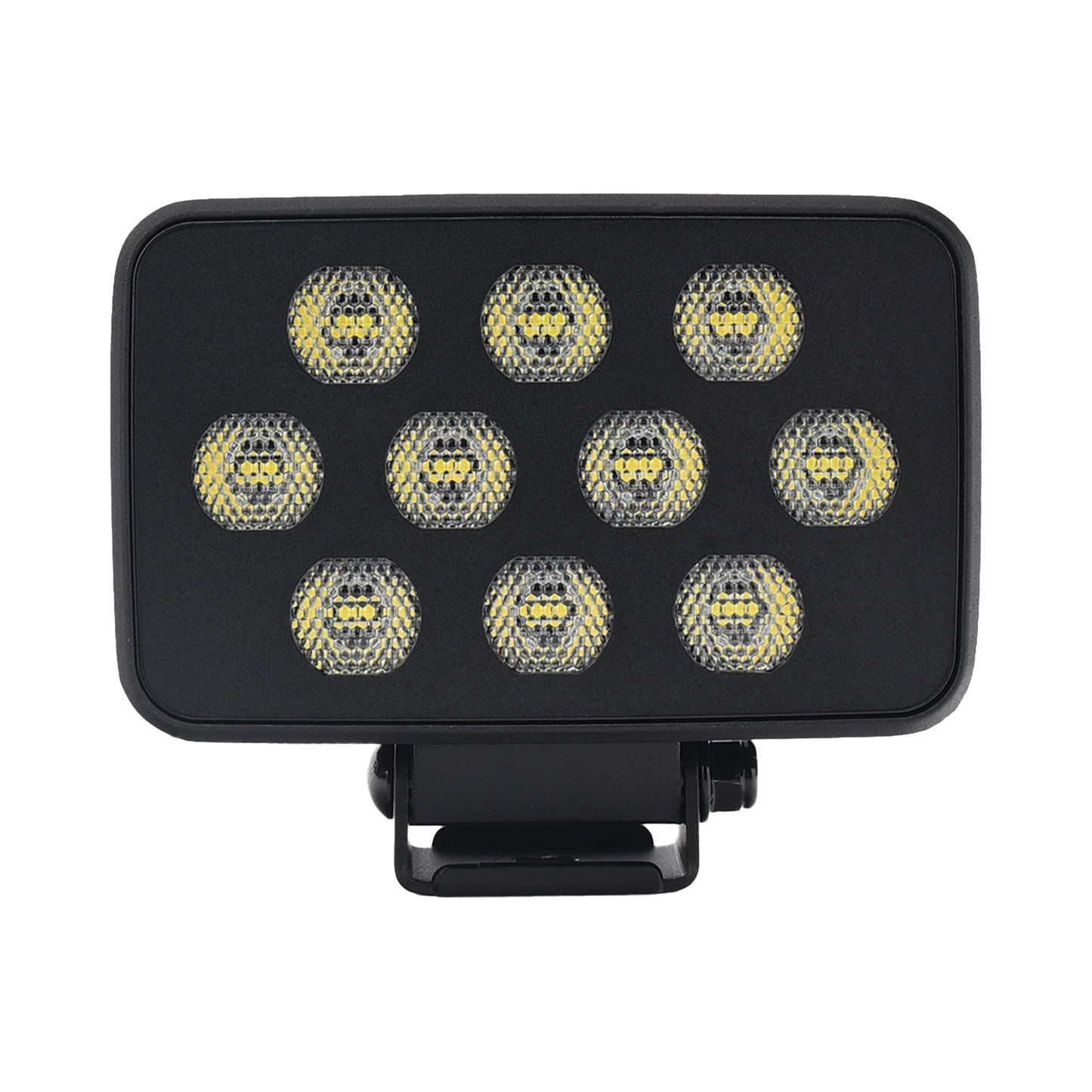 Luz de Trabajo Ultra brillante Cuadrada, 10 LED, 8937 Lúmenes, 12-24 Vcd