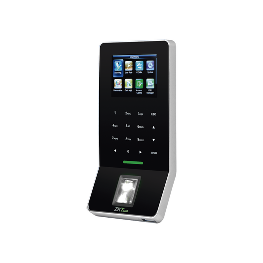 Lector Biométrico de Huella / MIFARE® / 3000 Usuarios / ADMS Gratis / Teclado táctil