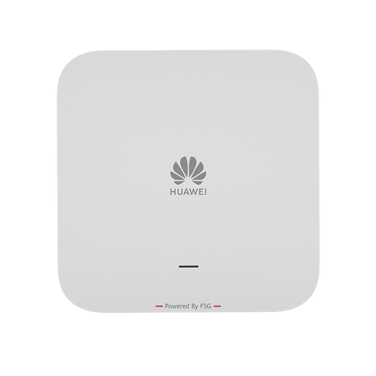 HUAWEI MiniFTTO - Punto de Acceso Óptico Wi-Fi 6 / 2.976 Gbps / 1 puerto 10/100/1000 Mbps PoE + 1 GPON (SC/UPC) PoF / Downstream 2.488 Gbps / Upstream 1.244 Gbps / MIMO 2X2 / Ganancia de Antena 5dBi / Wi-Fi Roaming / Administración Nube