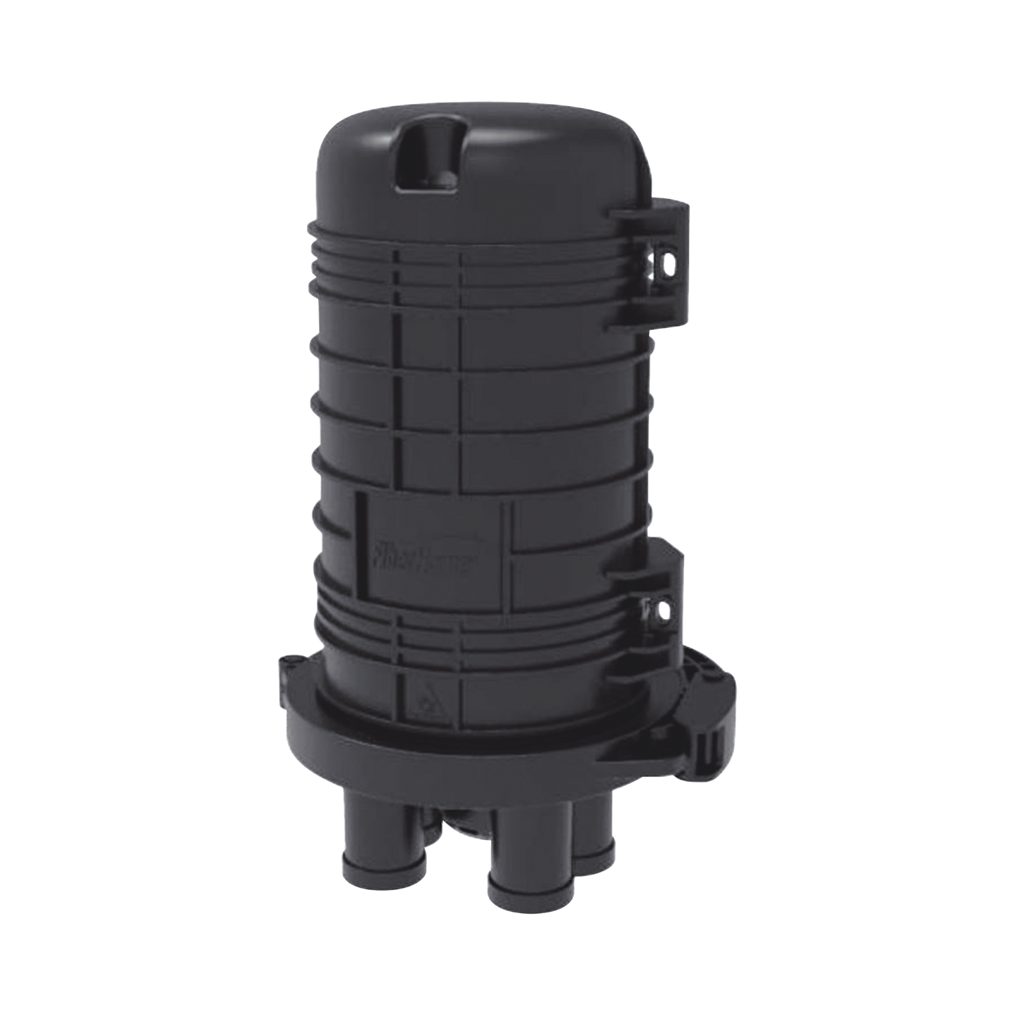 Caja de Distribución de Fibra Óptica Vertical tipo Domo, hasta 48 empalmes, Exterior, IP68