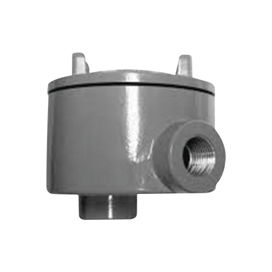 Caja con Tapa Tipo GRB de 1 1/2" (38 mm) / Caja a Prueba de Explosión / Para Áreas Peligrosas con Tapa / Libre de Cobre.