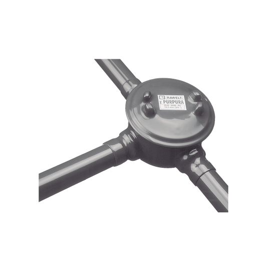 Caja para Áreas Peligrosas con Tapa, Libre de Cobre, Tipo GRL de 1 1/2".